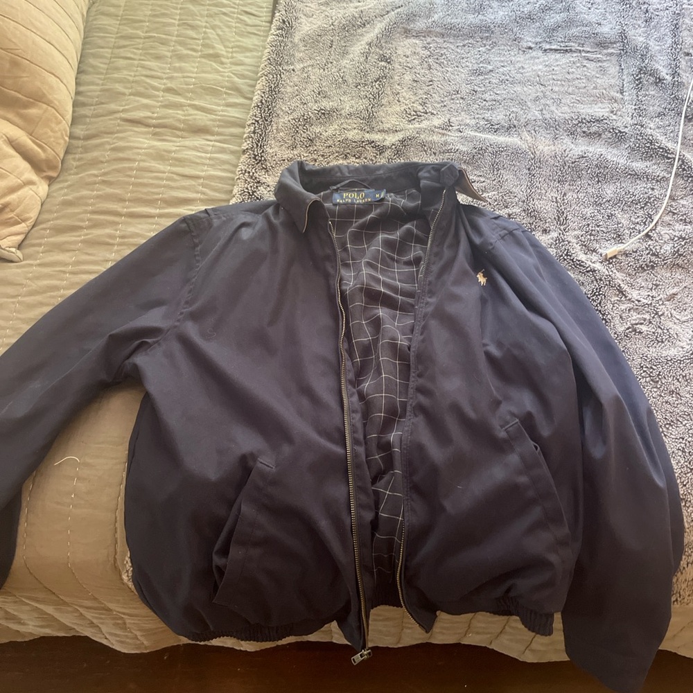Ralph Lauren Blue Windbreaker Jacket